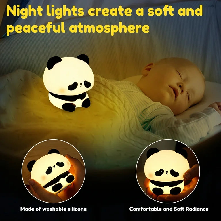 Small Cute Panda Night Light