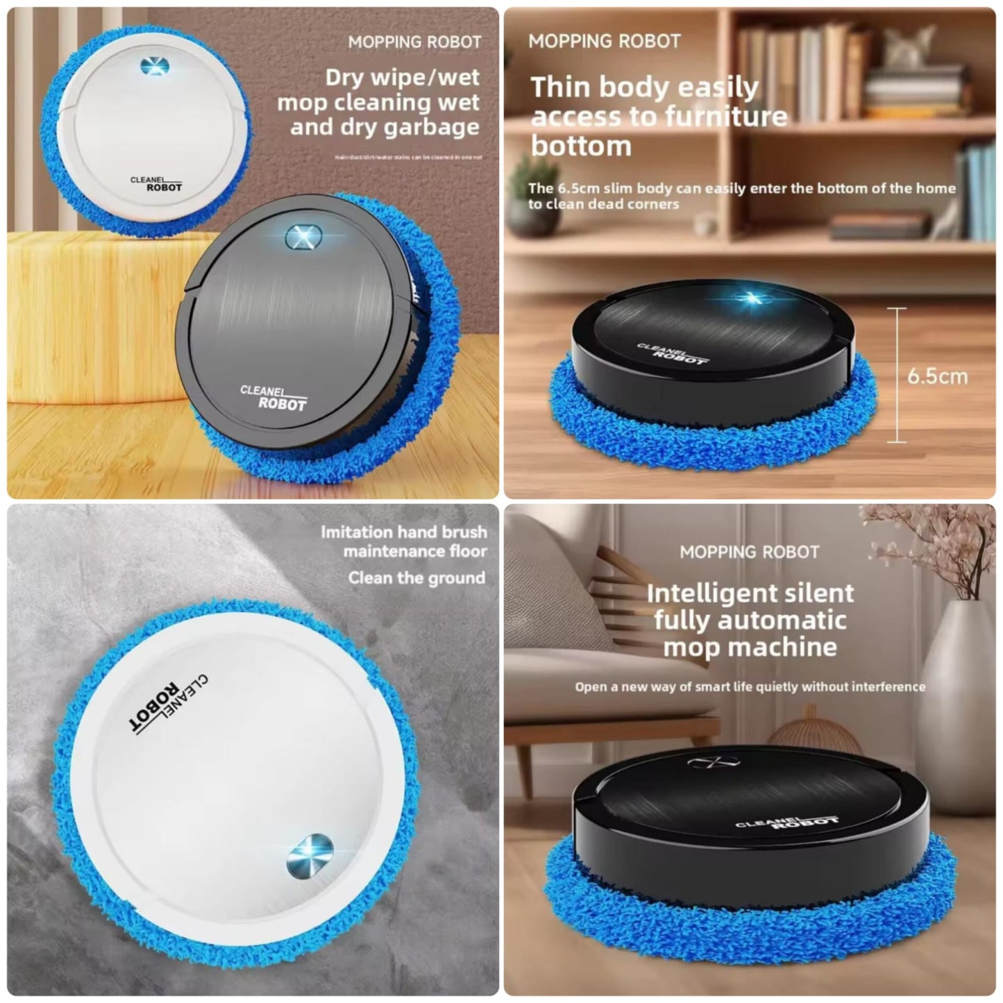 Intelligence Cleaning Swiping Robot