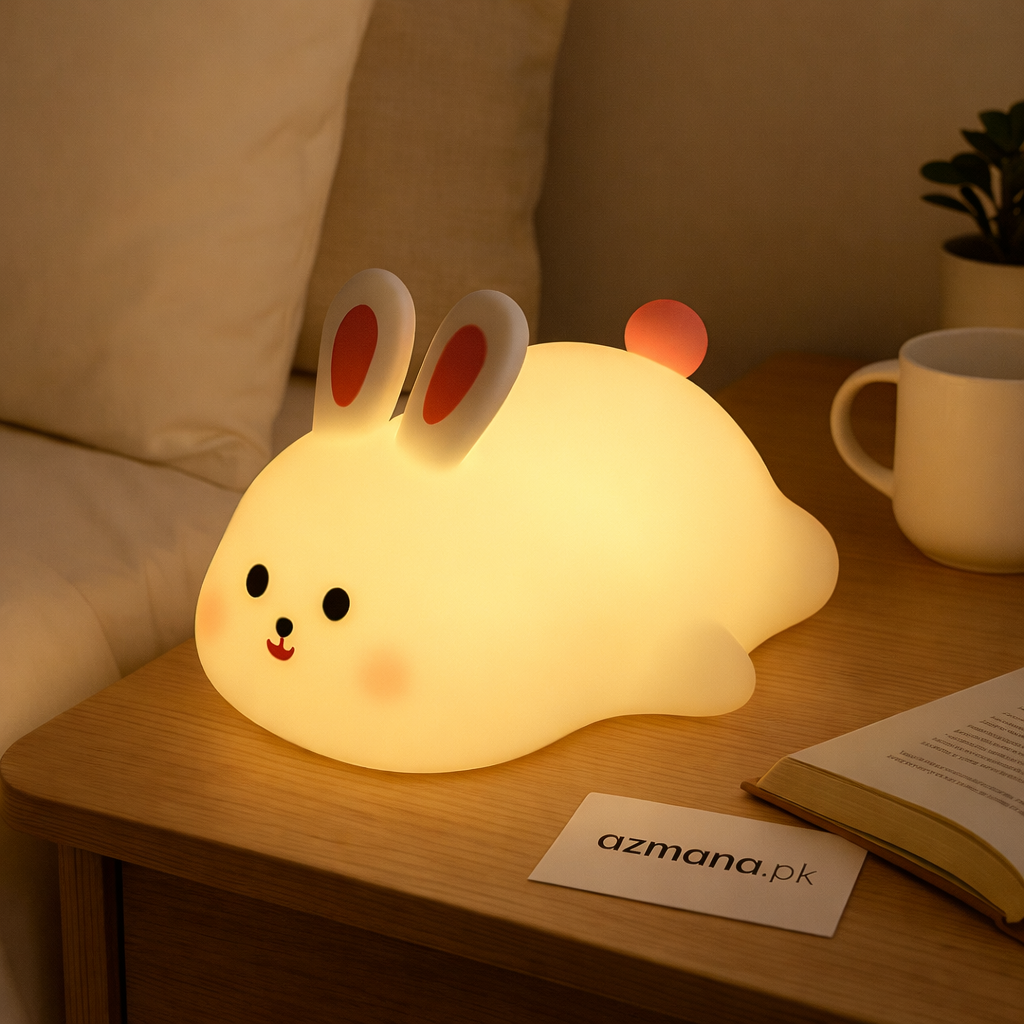Cute Rabbit Silicone Lamp