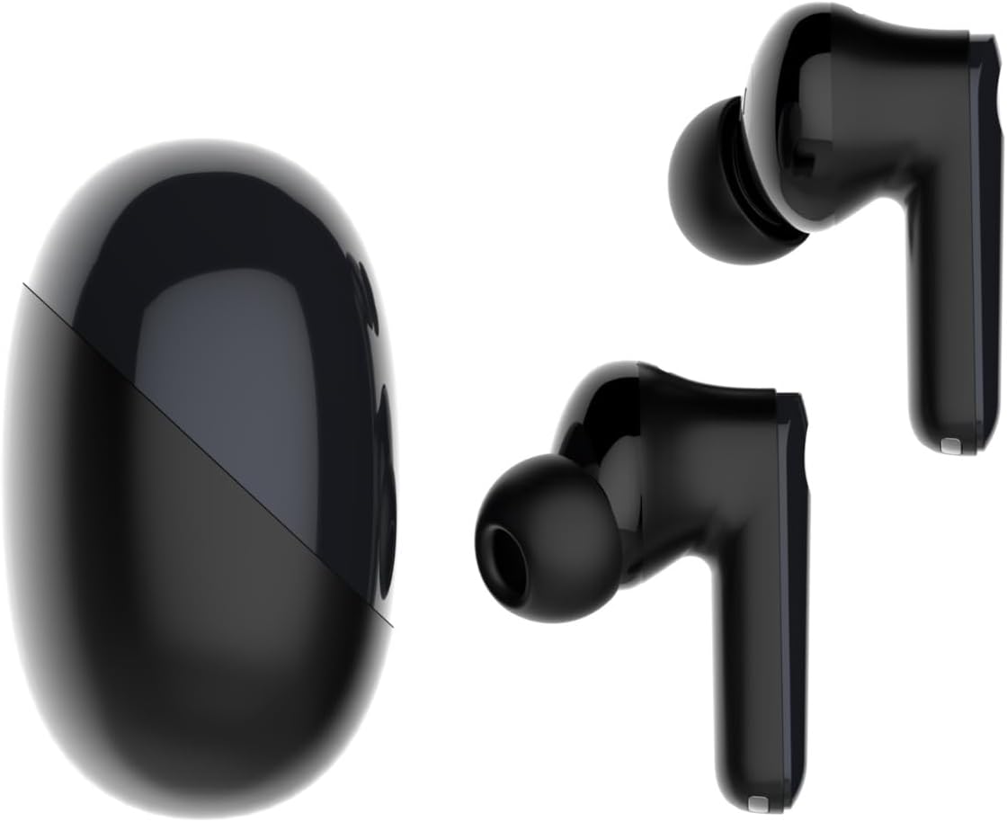 VONA Sonic Wireless Earbuds, Bluetooth Headphones with ENC Noise Canceling Translucent Earphones, Active Noice Cancellation