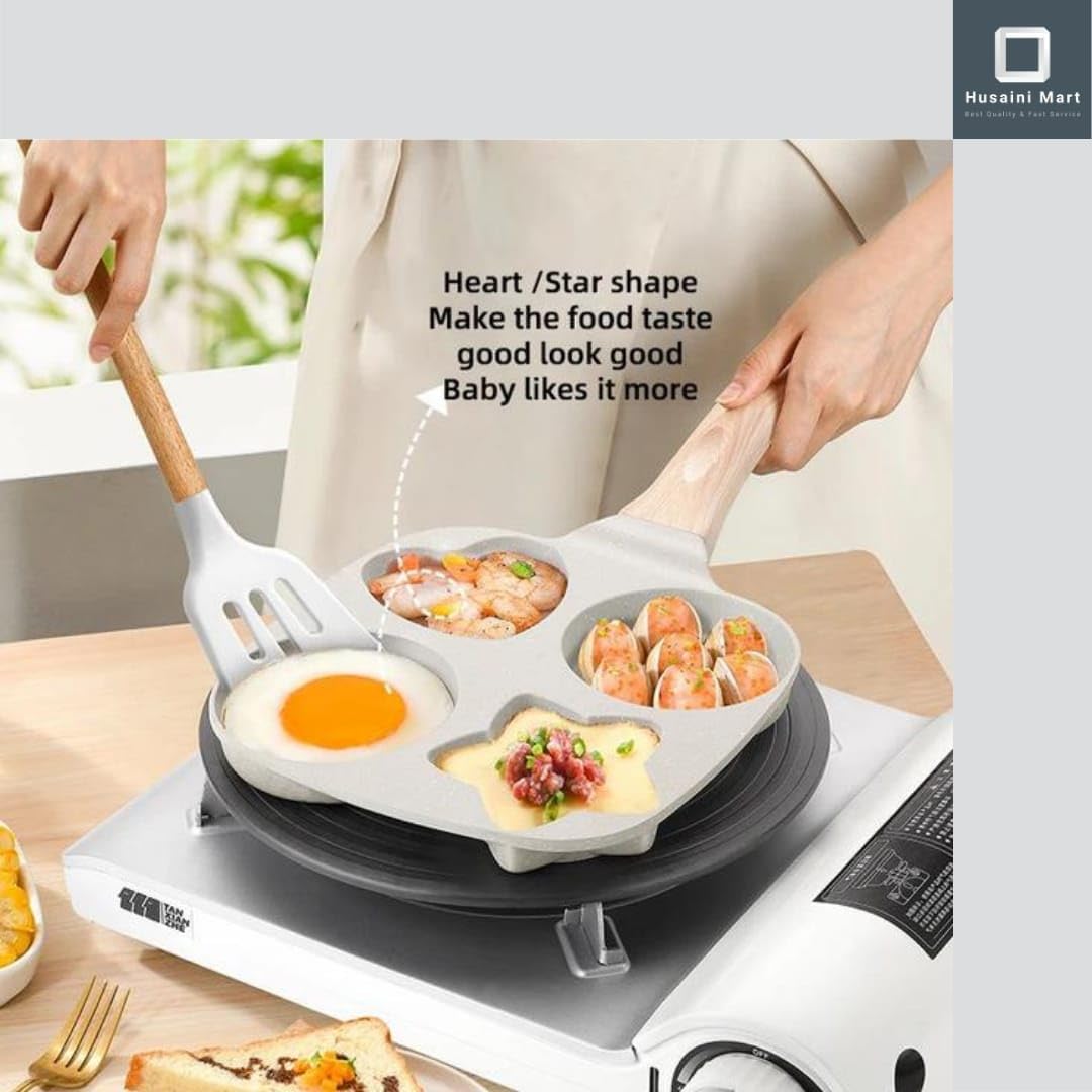 Heart & Star Shape Fry Pan