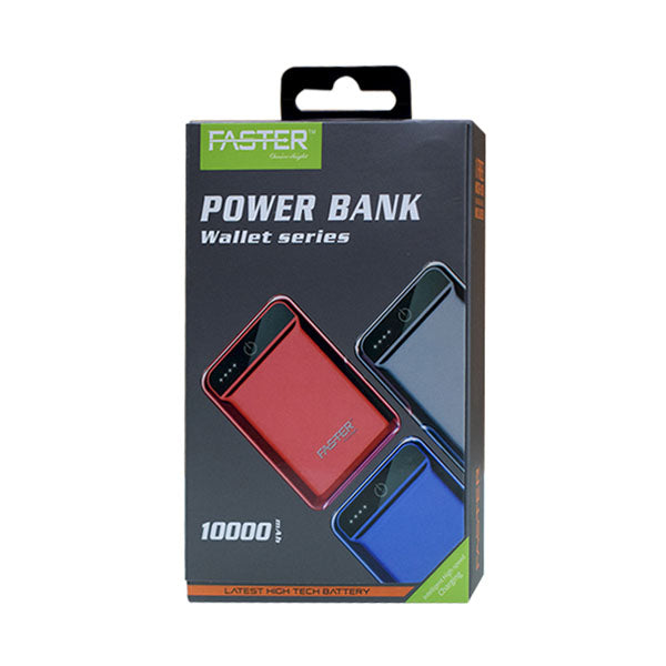 FASTER W10 Mini Power Bank 10000 mAh