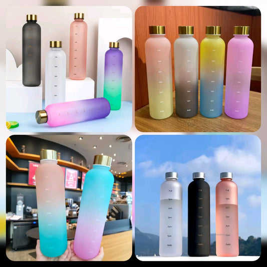 Motivational Time Maker 1L Water Bottle