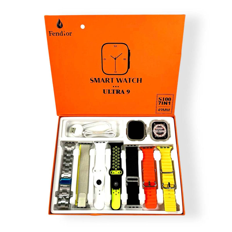 S100 Smart watch Ultra 9 7 in 1 strap
